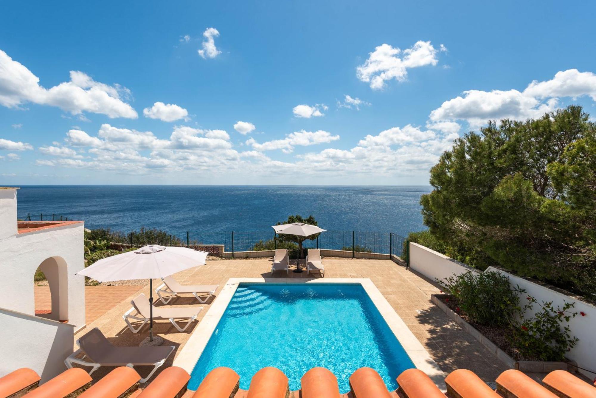 Villa Panorama Cala En Porter  Kamer foto